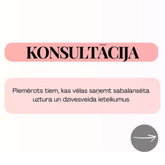 Individuāla konsultācija par veselīgu uzturu un dzīvesveidu